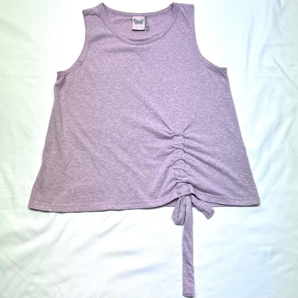 Paper Crane Pink Ribbon Girls Top Medium